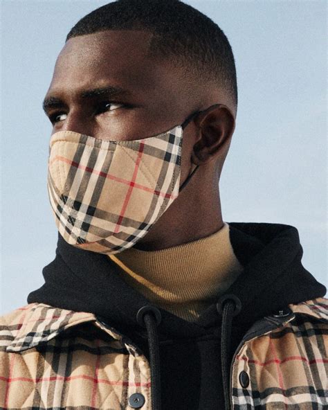 burberry cloth face mask|Burberry releases face mask with signature check on  .